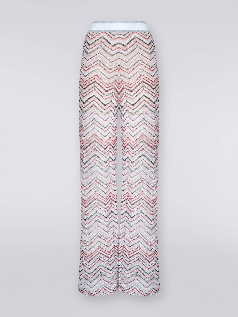 Missoni Pantaloni in maglia zig zag con lurex e paillettes Discount Store per i nuovi prodotti