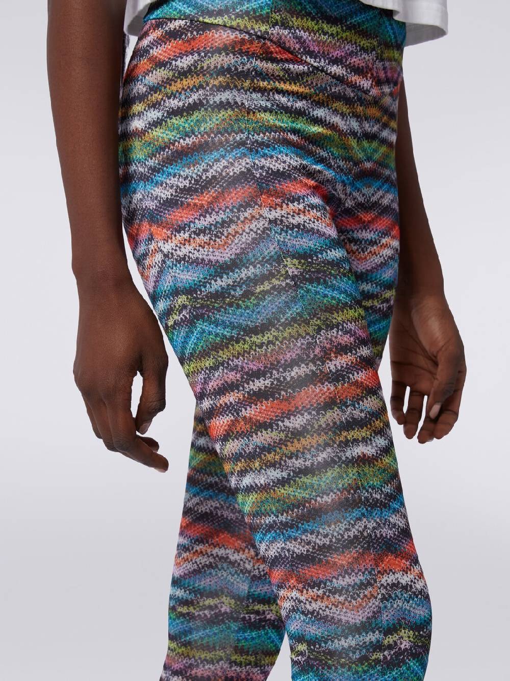 Missoni Leggings in tessuto stretch stampa zig zag Enormi sconti