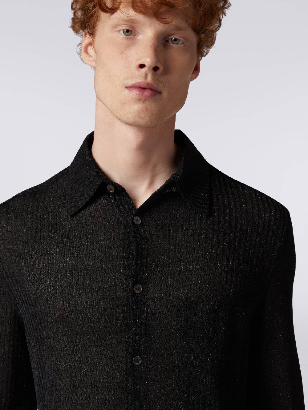 Missoni Camicia a maniche lunghe in misto viscosa con lurex In vendita