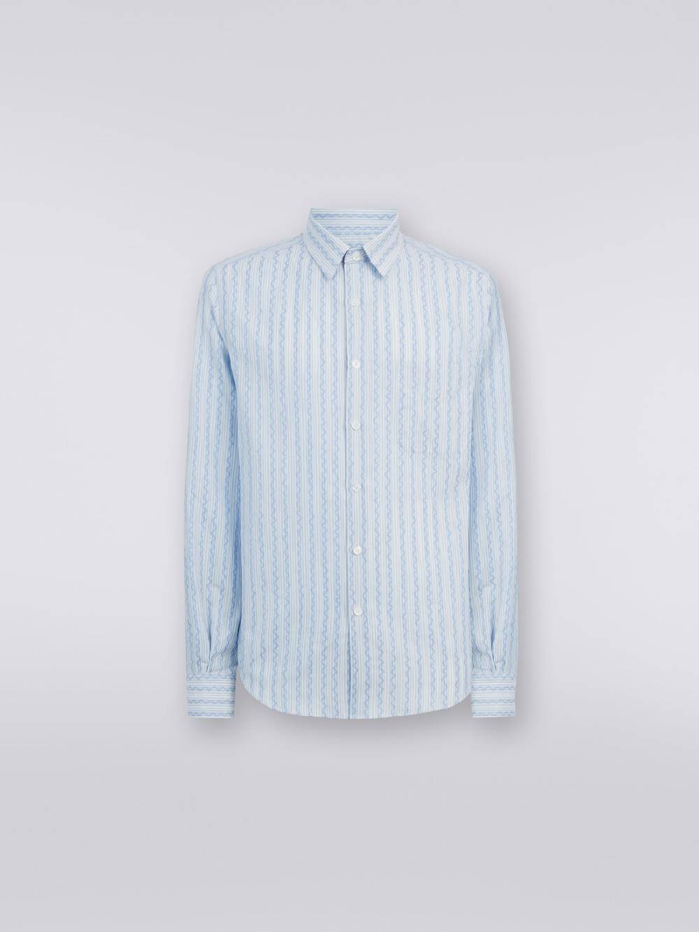 Missoni Camicia a maniche lunghe in popeline di cotone 50% di sconto per tempo limitato