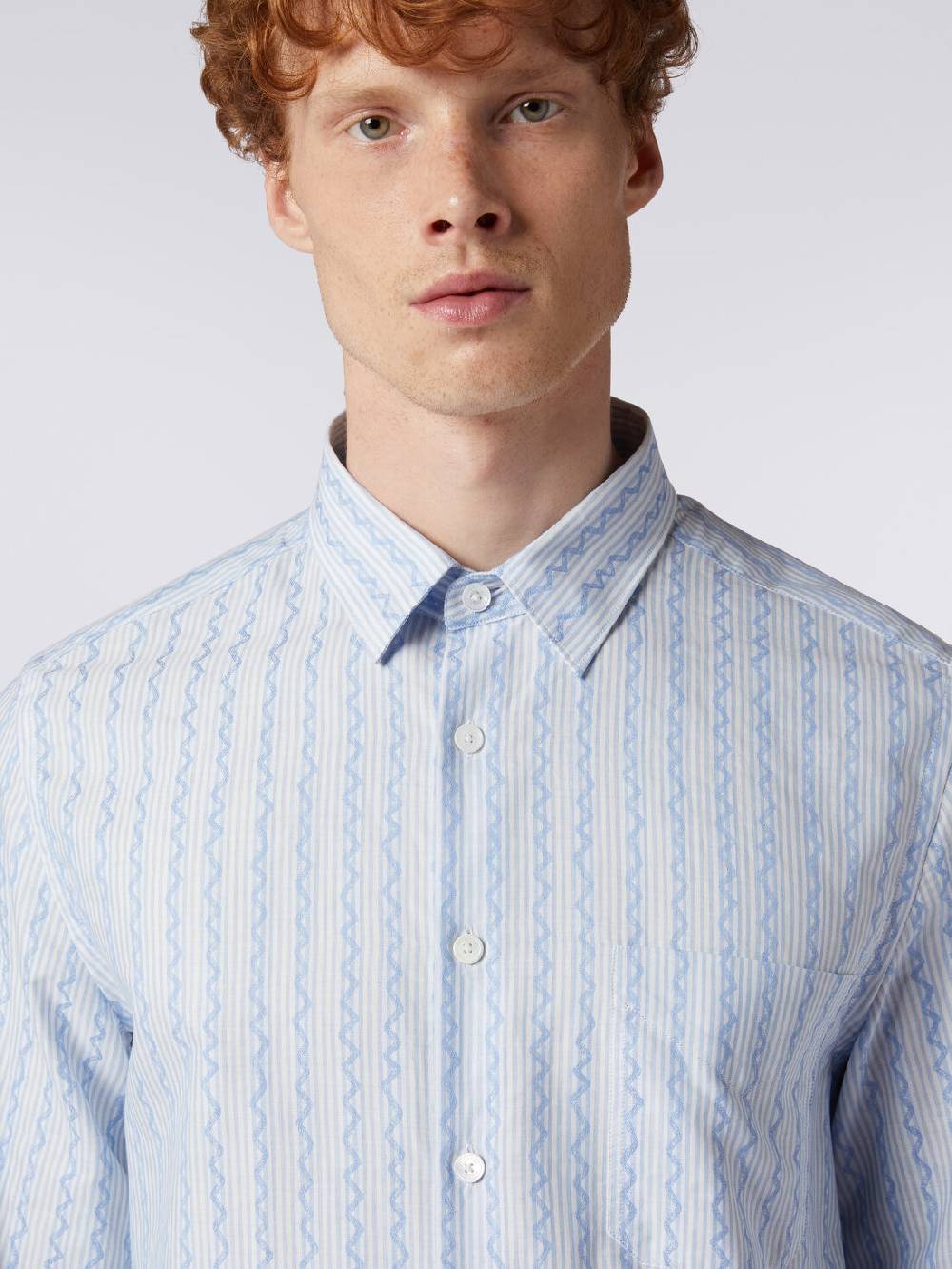 Missoni Camicia a maniche lunghe in popeline di cotone 50% di sconto per tempo limitato