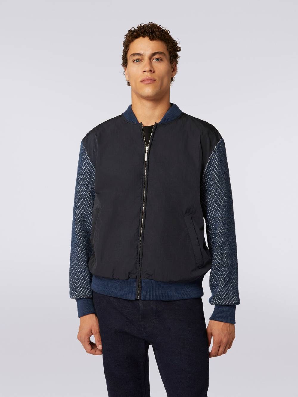 Missoni Bomber in misto cotone e nylon Italy