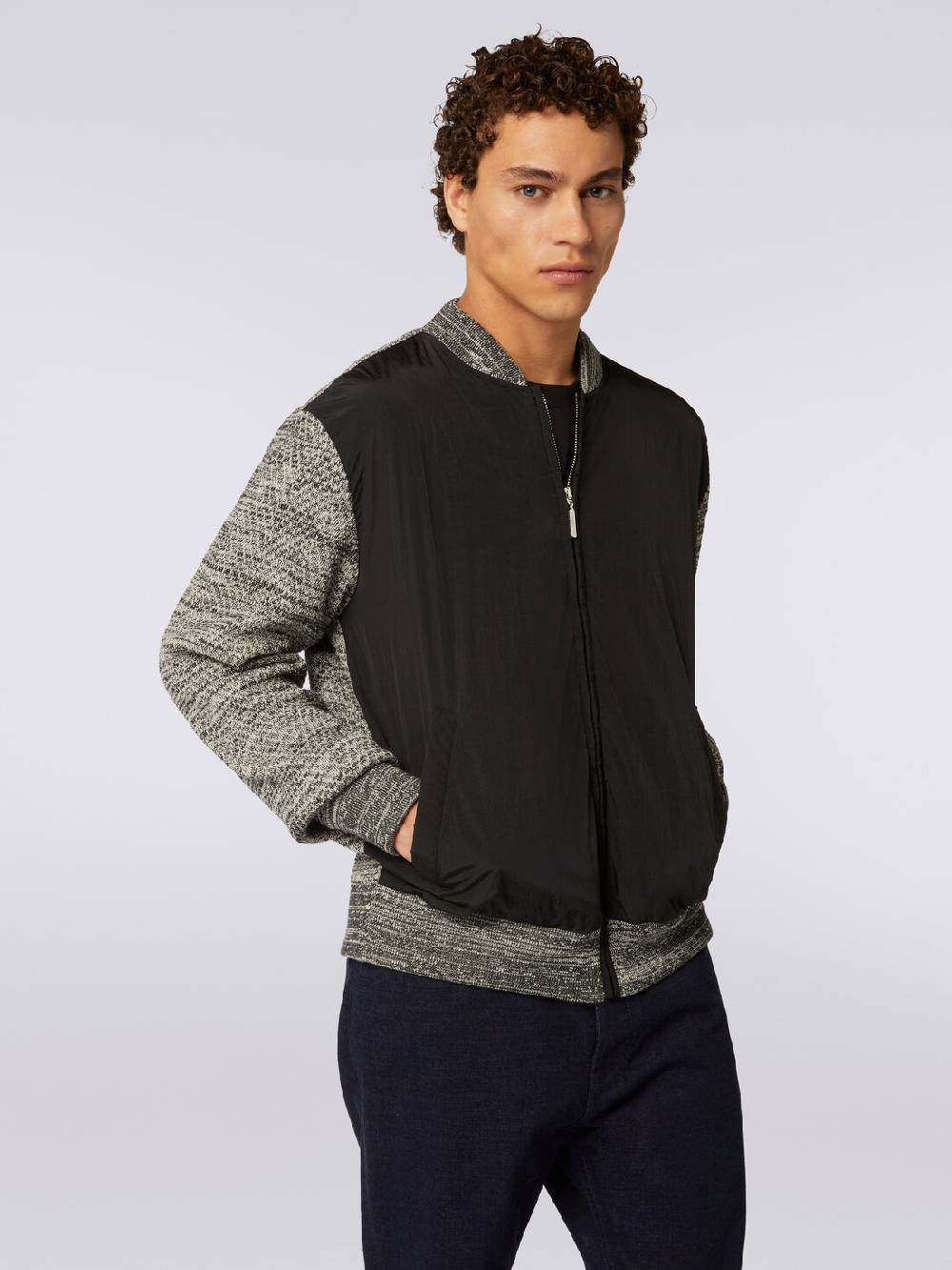 Missoni Bomber in misto cotone e nylon Italia