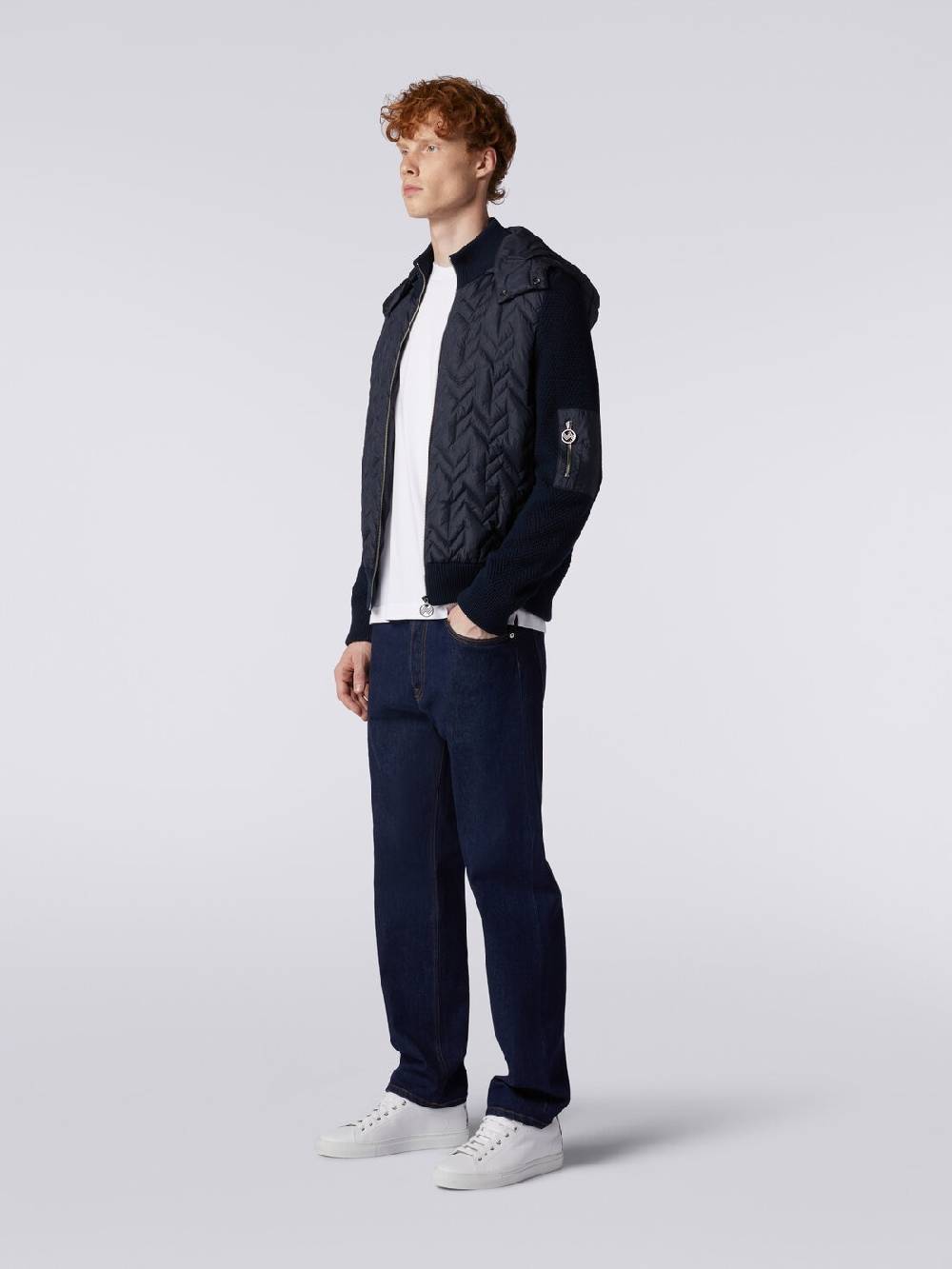 Missoni Piumino in cotone e nylon con cappuccio Nuovo