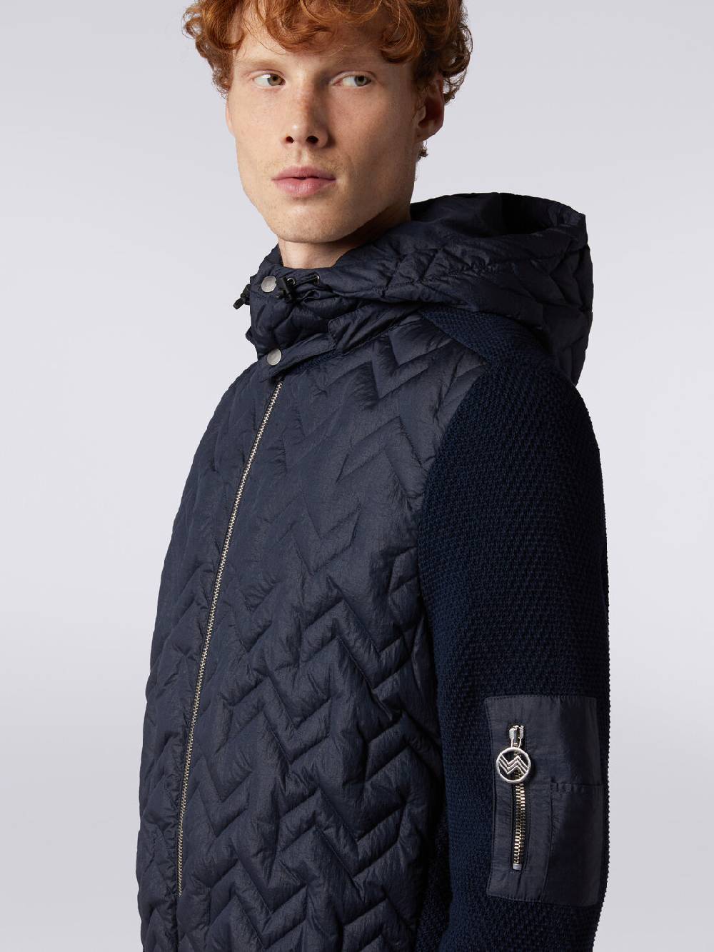 Missoni Piumino in cotone e nylon con cappuccio Nuovo