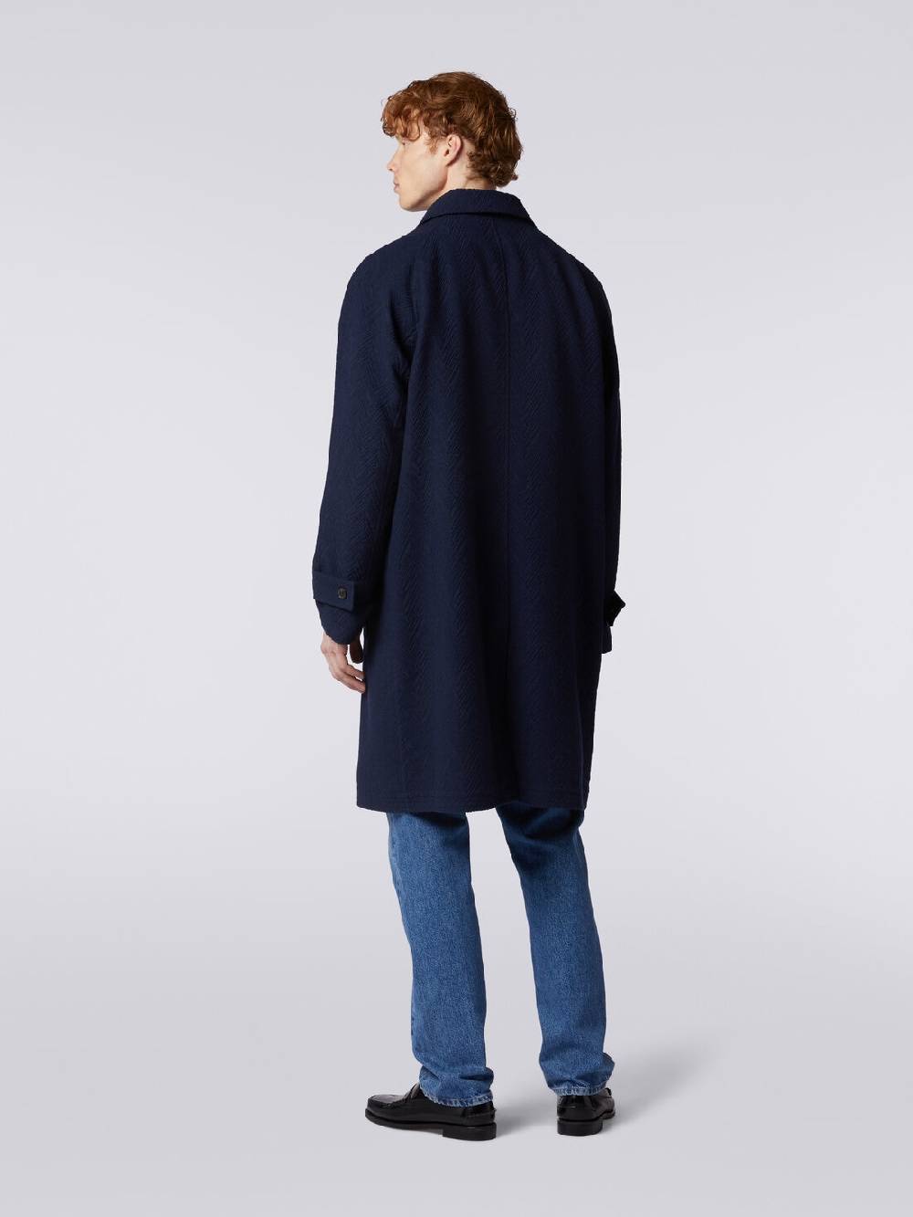 Missoni Cappotto misto lana jacquard con motivo zig zag Qualità