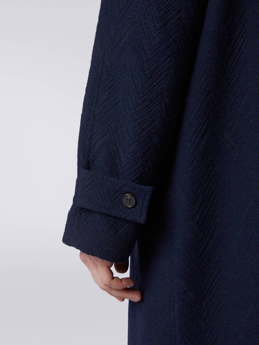 Missoni Cappotto misto lana jacquard con motivo zig zag Qualità