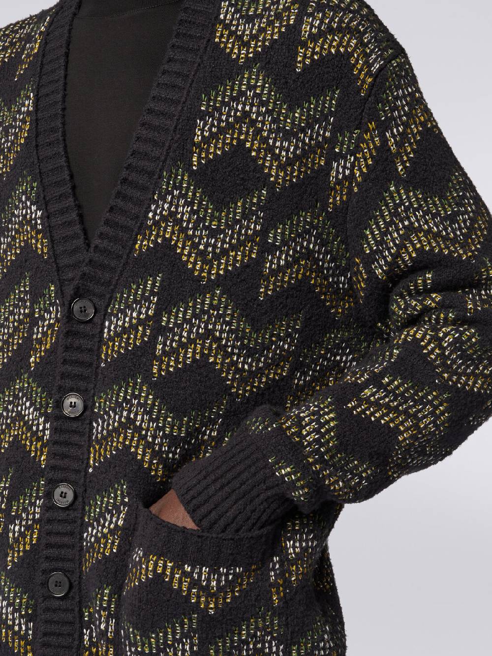 Missoni Cardigan con scollatura a V in misto cotone Pezzi Unici