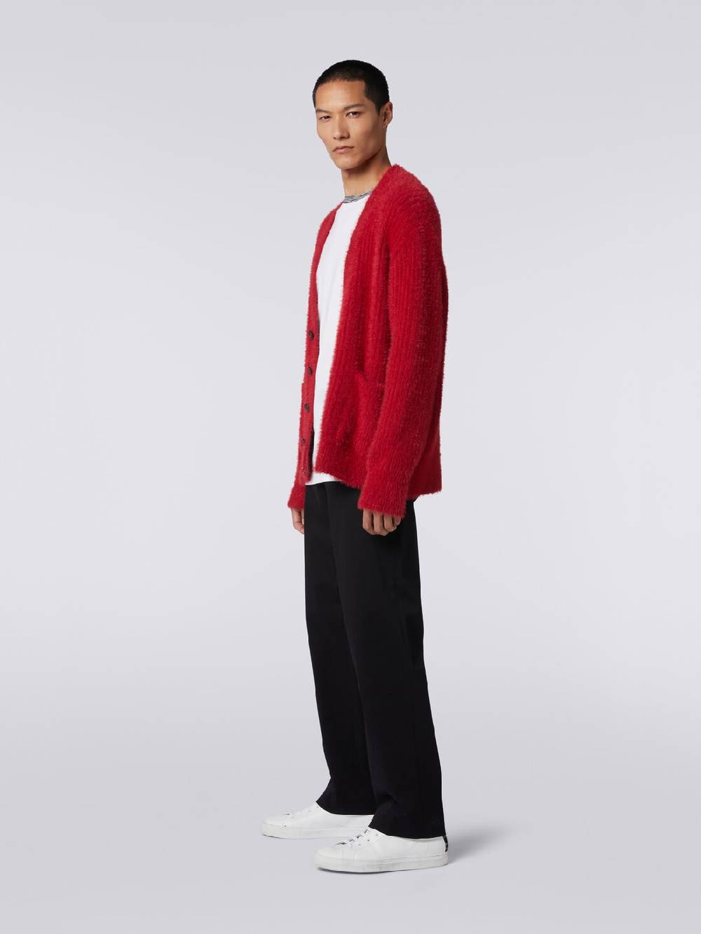 Missoni Cardigan oversize in misto lana effetto pelo Qualità Garantita