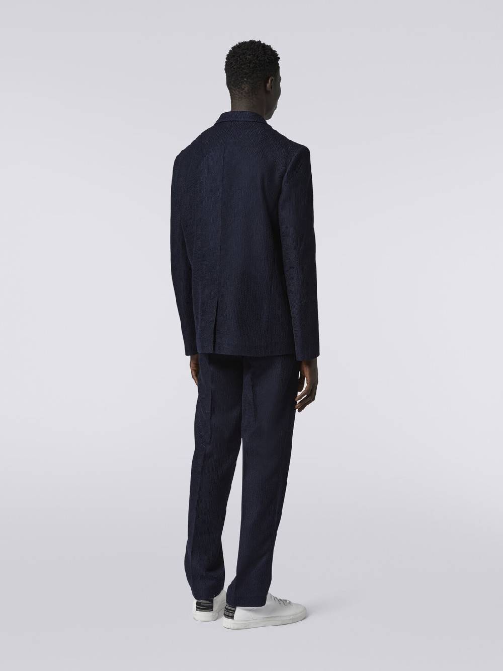 Missoni Blazer monopetto in cotone chevron Prezzo Ridotto