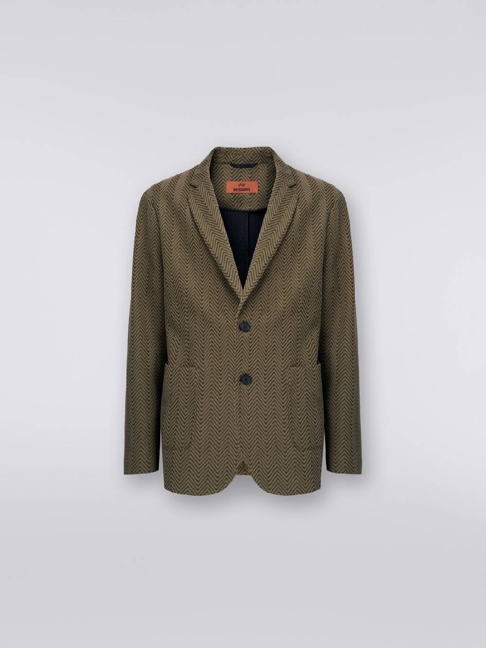 Missoni Blazer in cotone e viscosa chevron Convenienza