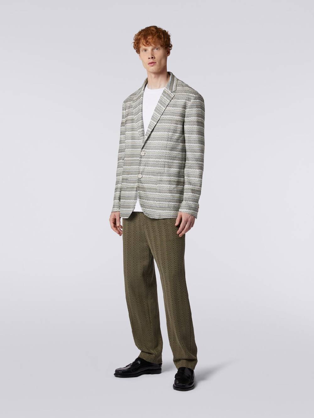 Missoni Giacca in misto viscosa zig zag Novità