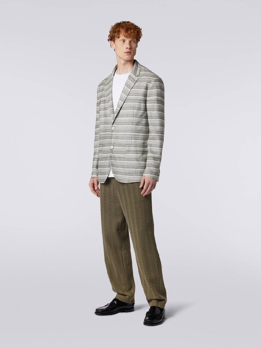 Missoni Giacca in misto viscosa zig zag Novità