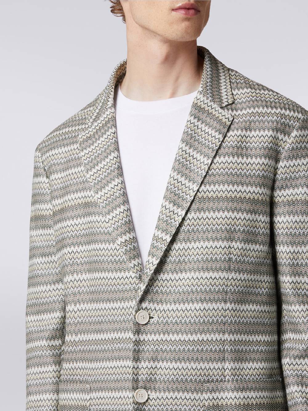 Missoni Giacca in misto viscosa zig zag Novità
