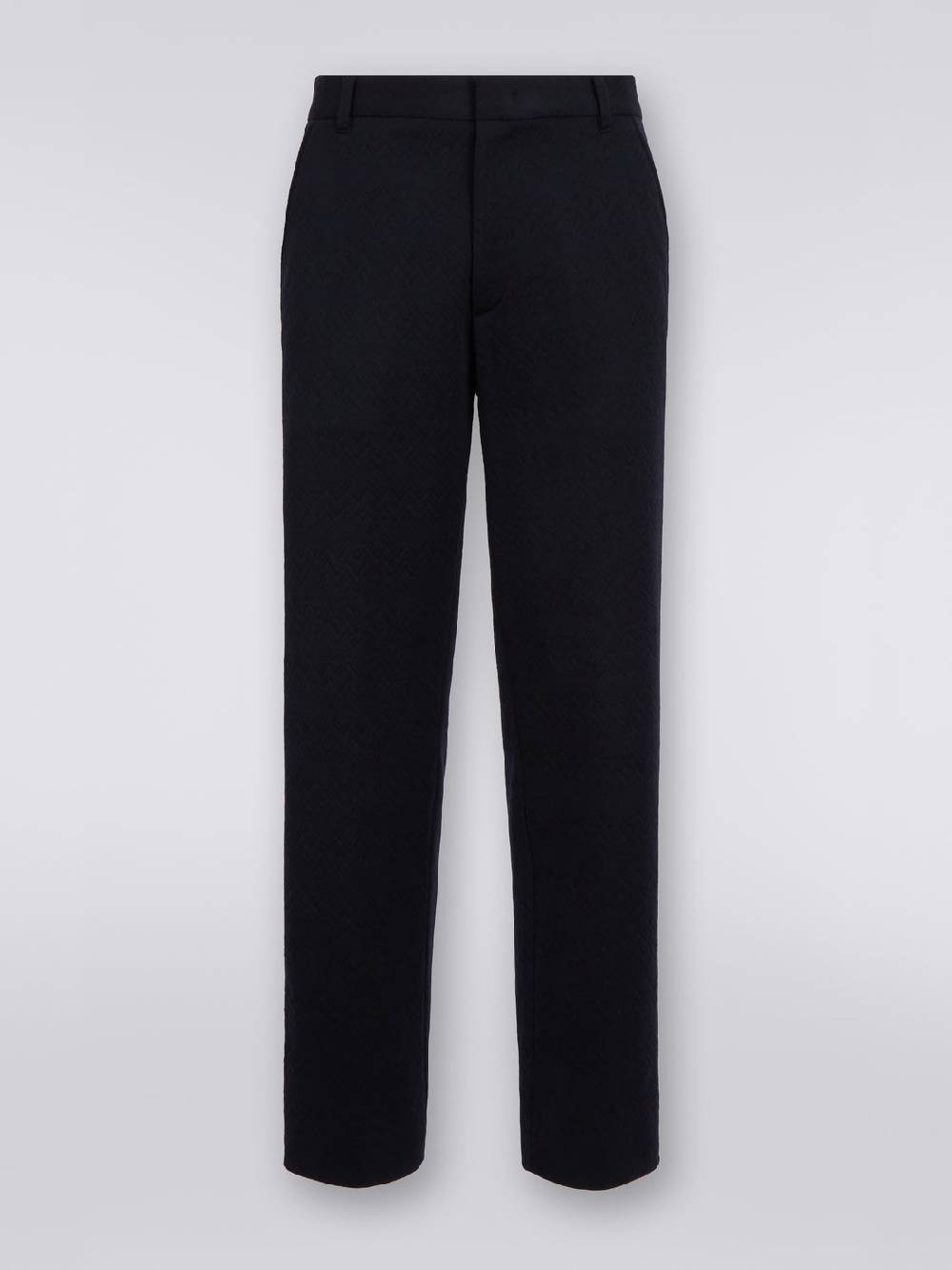Missoni Pantaloni in misto lana chevron