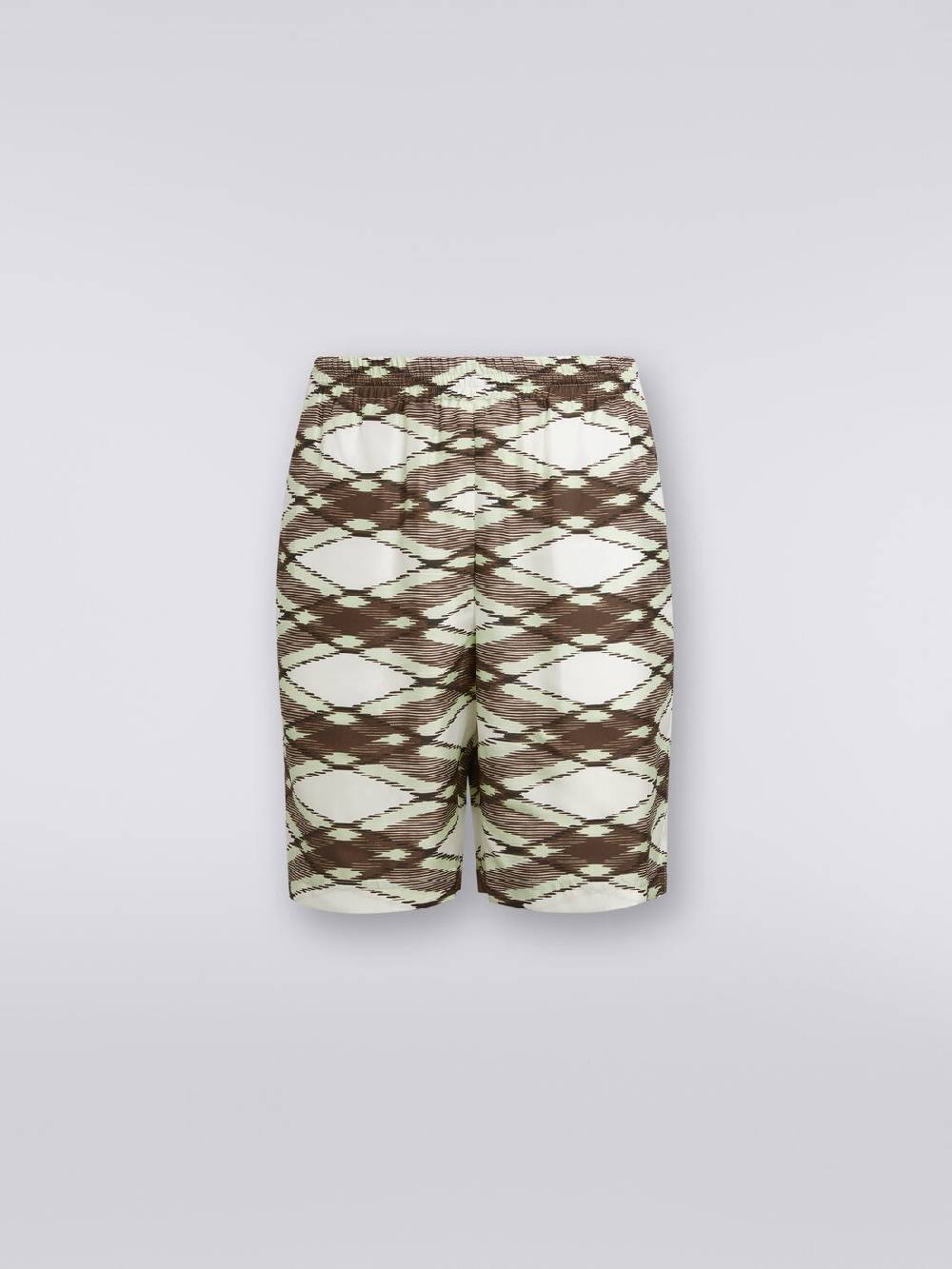Missoni Shorts in seta stampata In Saldo