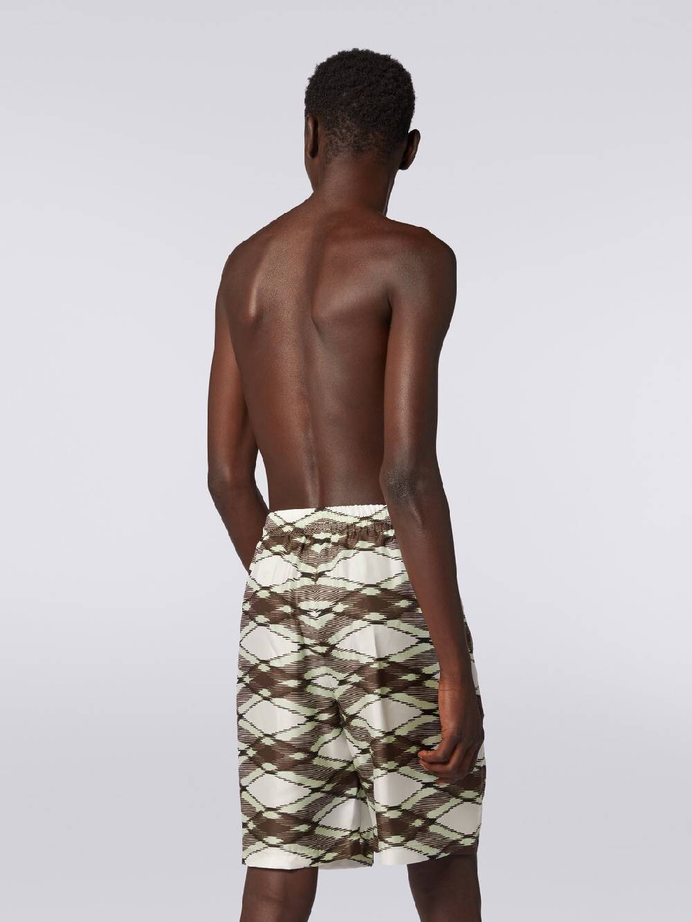Missoni Shorts in seta stampata In Saldo