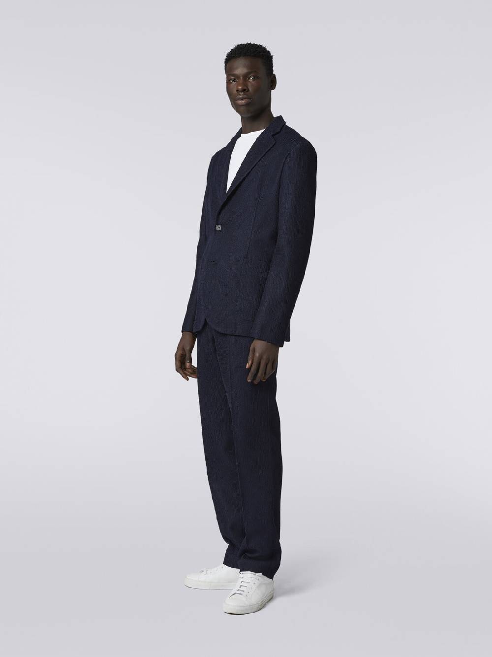 Missoni Pantaloni chino in cotone chevron Moda