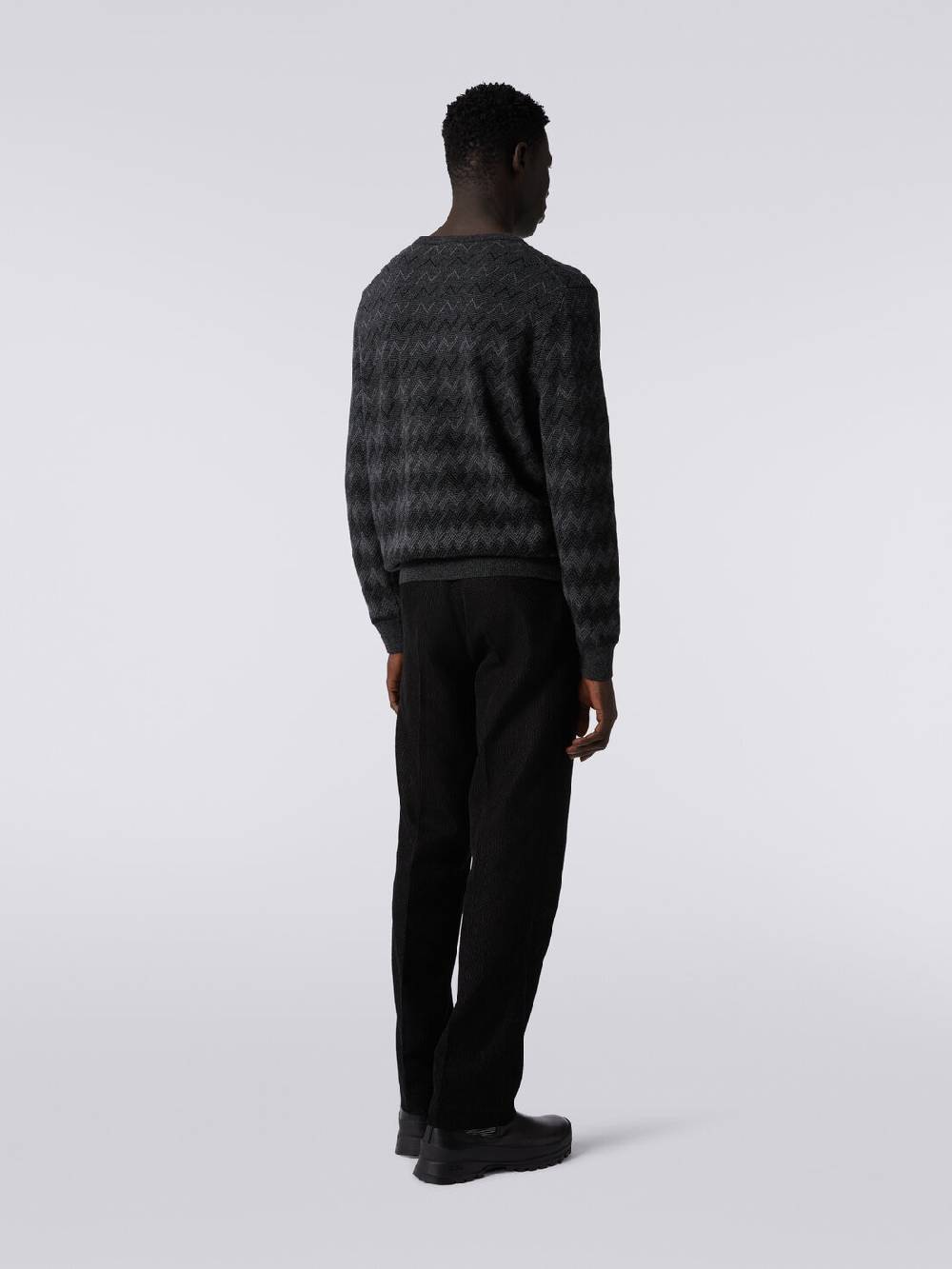 Missoni Pantaloni chino in cotone chevron Spedizione gratuita