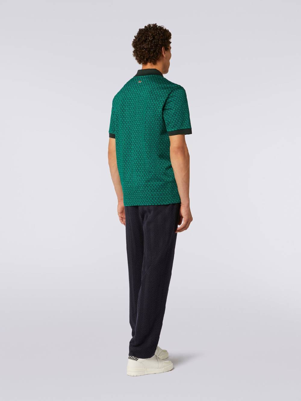 Missoni Polo a maniche corte in cotone Grande vendita