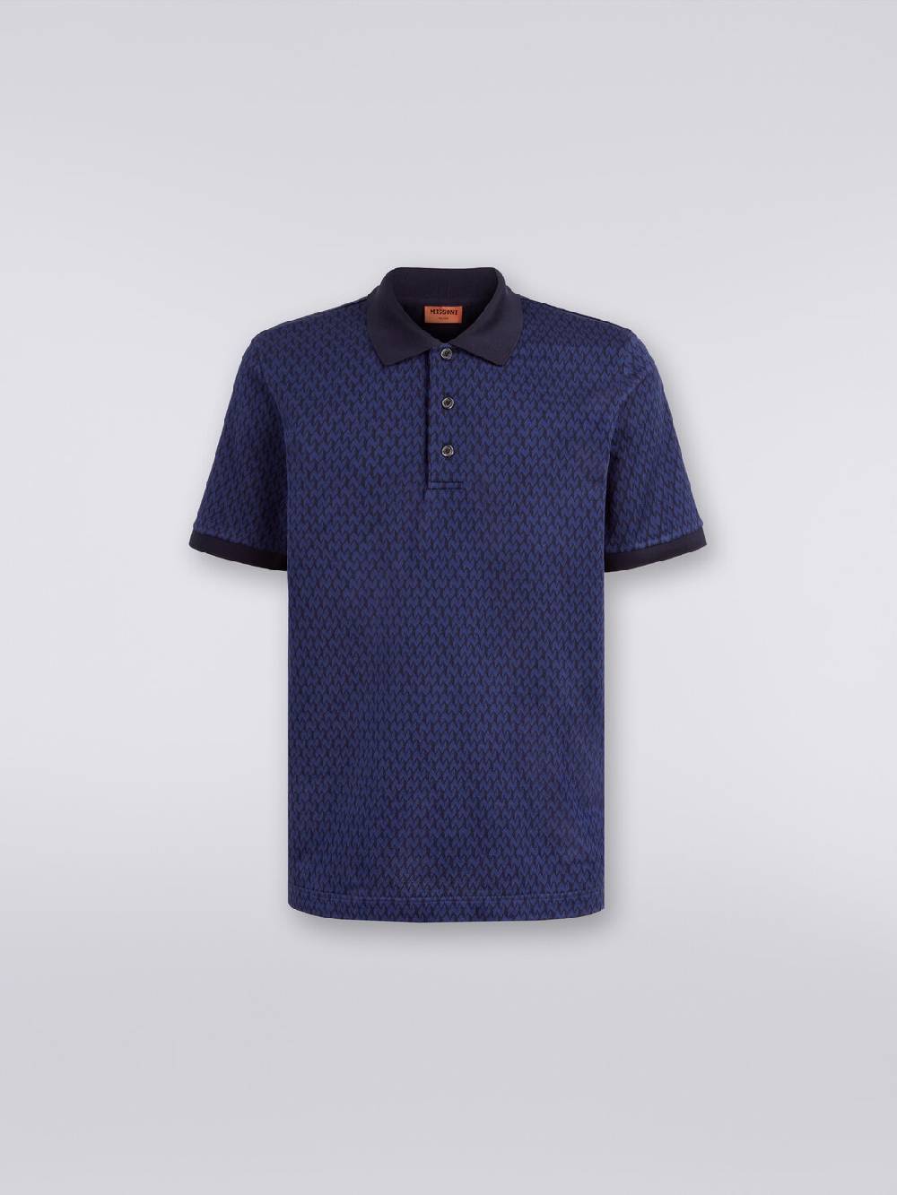 Missoni Polo a maniche corte in cotone Flash Sale