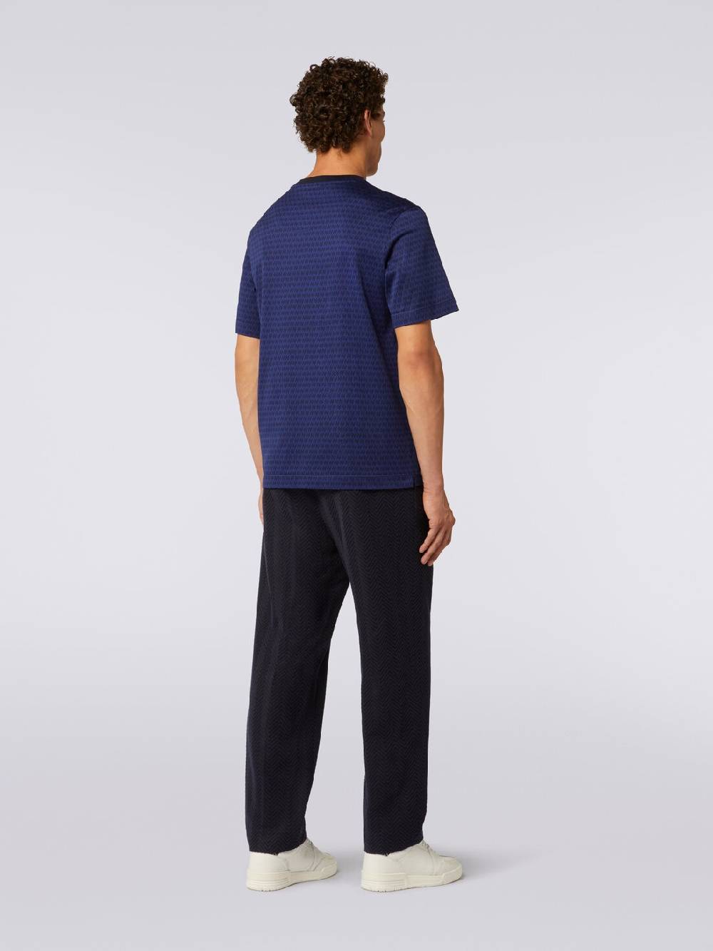 Missoni T-shirt girocollo in cotone con ricami Cyber Monday
