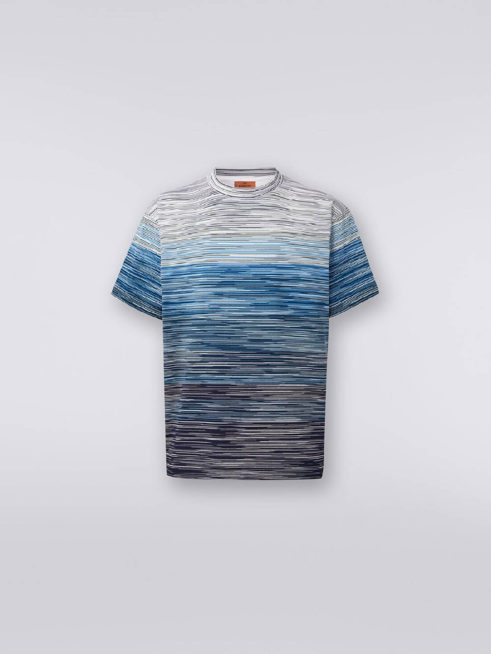 Missoni T-shirt a maniche corte in cotone fiammato Offerta San Valentino