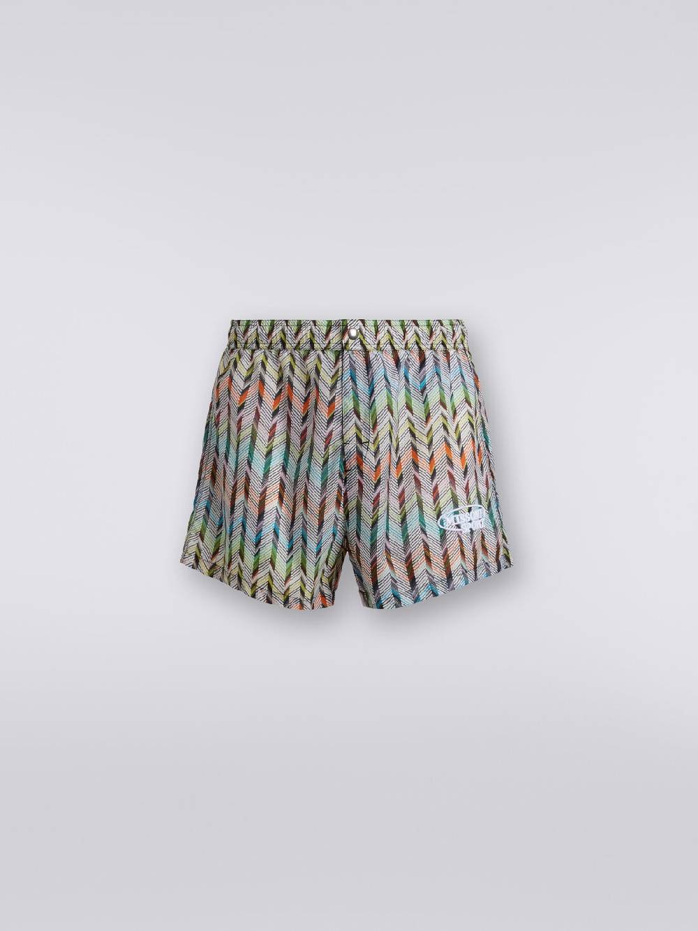 Missoni Boxer mare in nylon stampato con logo Offerte esclusive