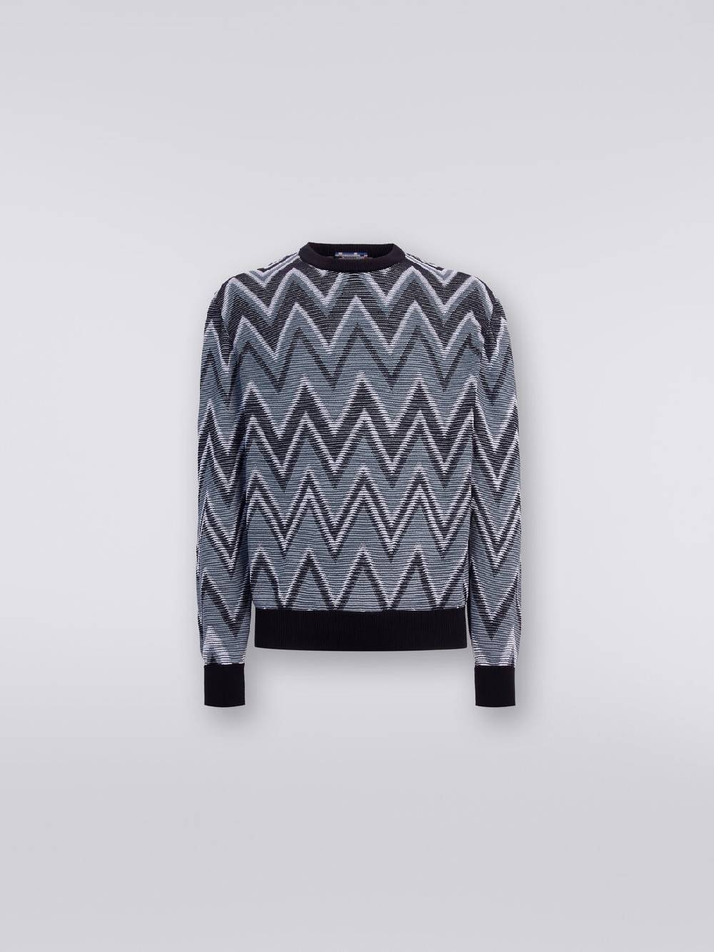 Missoni Pullover girocollo in cotone zig zag Comprane uno, ottenene uno gratis