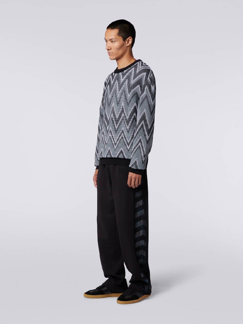 Missoni Pullover girocollo in cotone zig zag Comprane uno, ottenene uno gratis