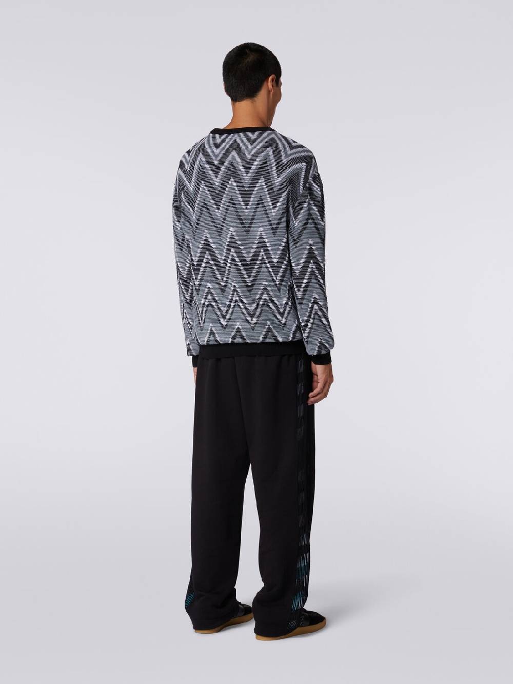 Missoni Pullover girocollo in cotone zig zag Comprane uno, ottenene uno gratis
