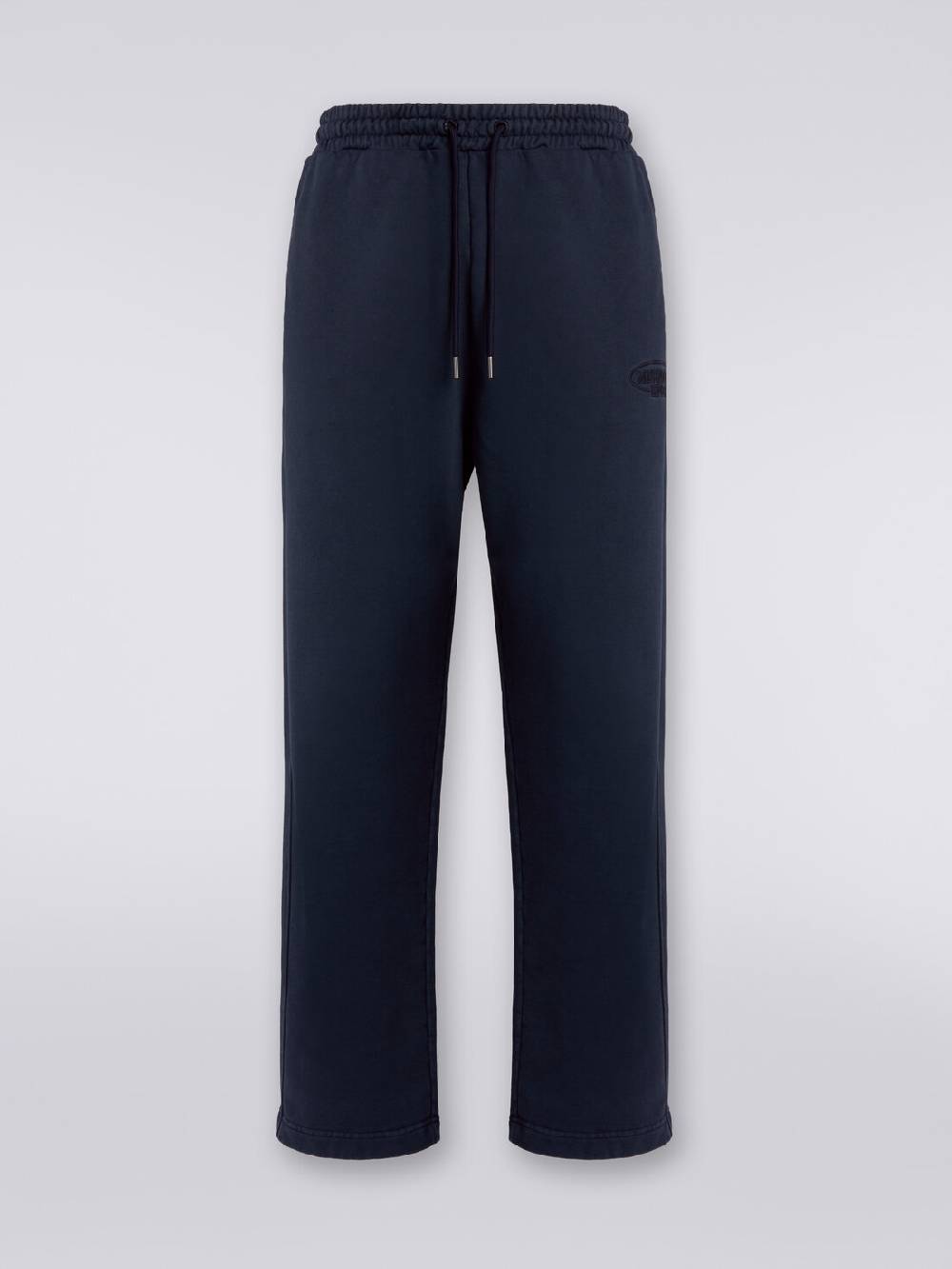 Missoni Pantaloni in felpa di cotone con logo Offerte speciali