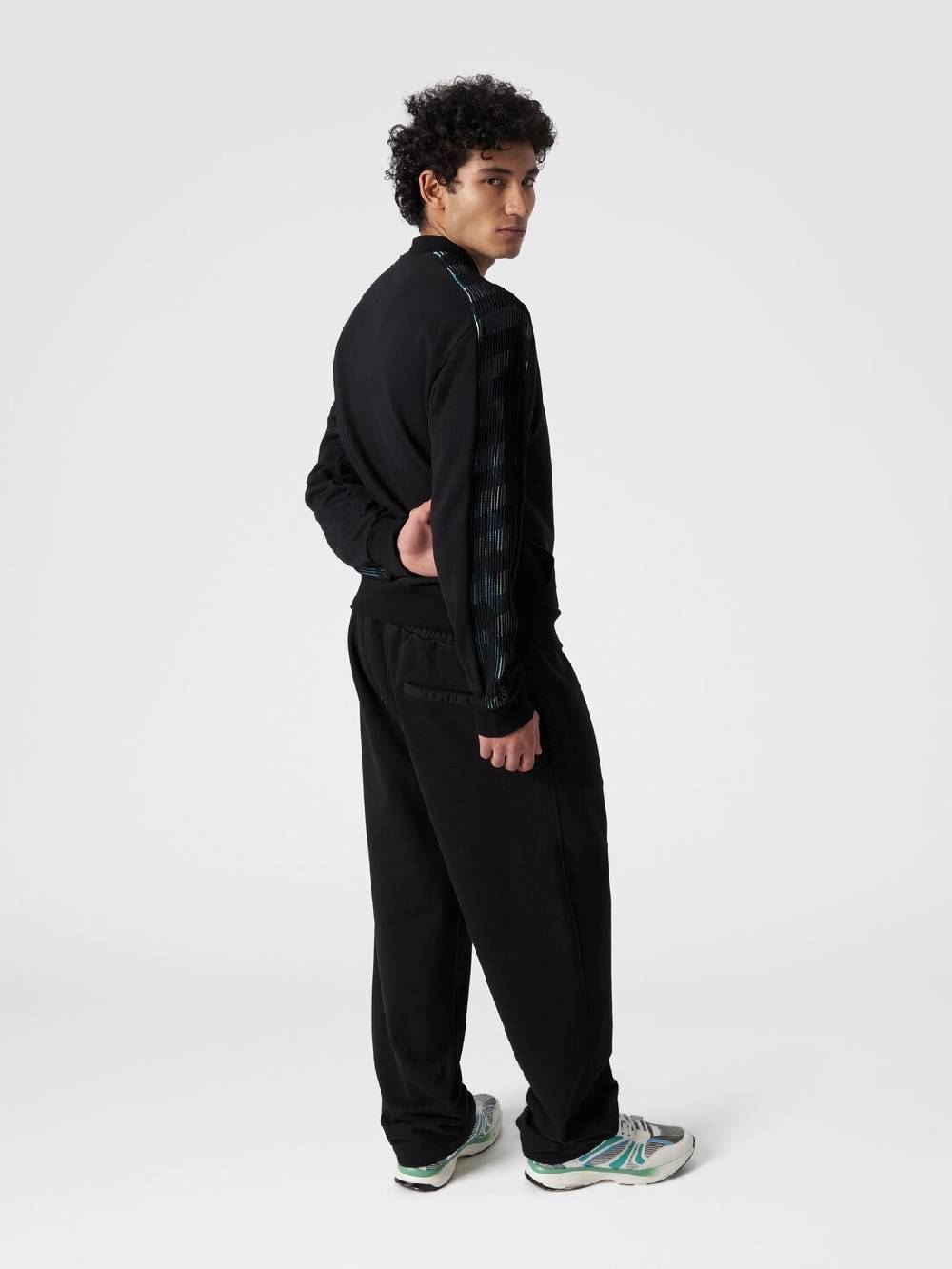 Missoni Pantaloni in felpa di cotone con logo Enormi risparmi