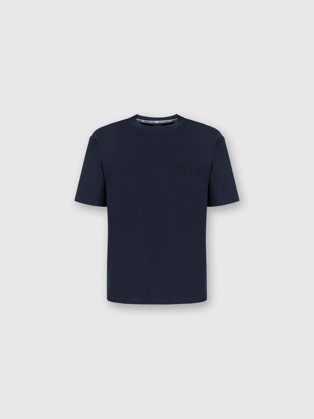 Missoni T-shirt girocollo in cotone con logo Rilascio limitato