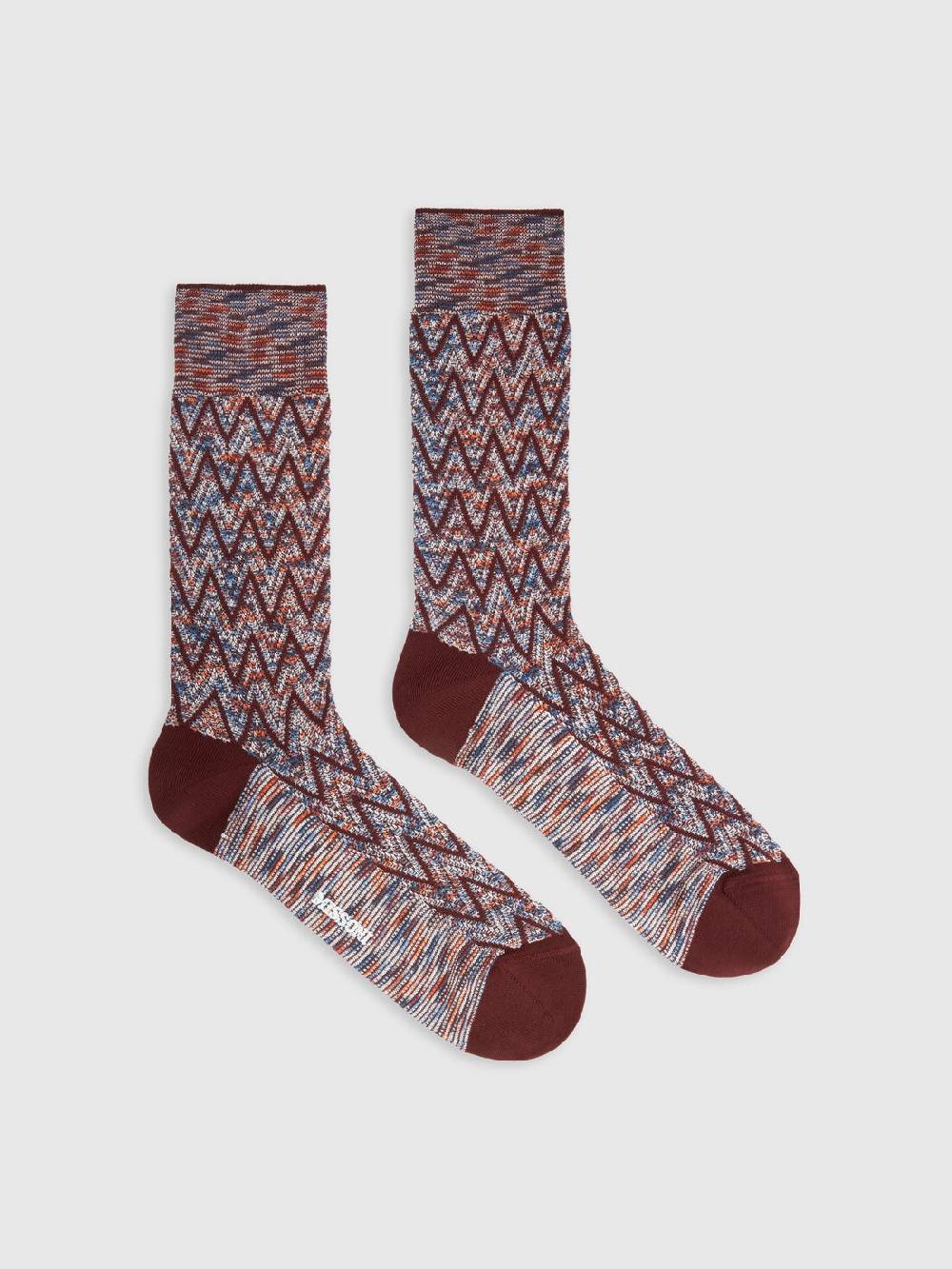 Missoni Calzini corti in misto cotone zig zag ACQUISTA ORA