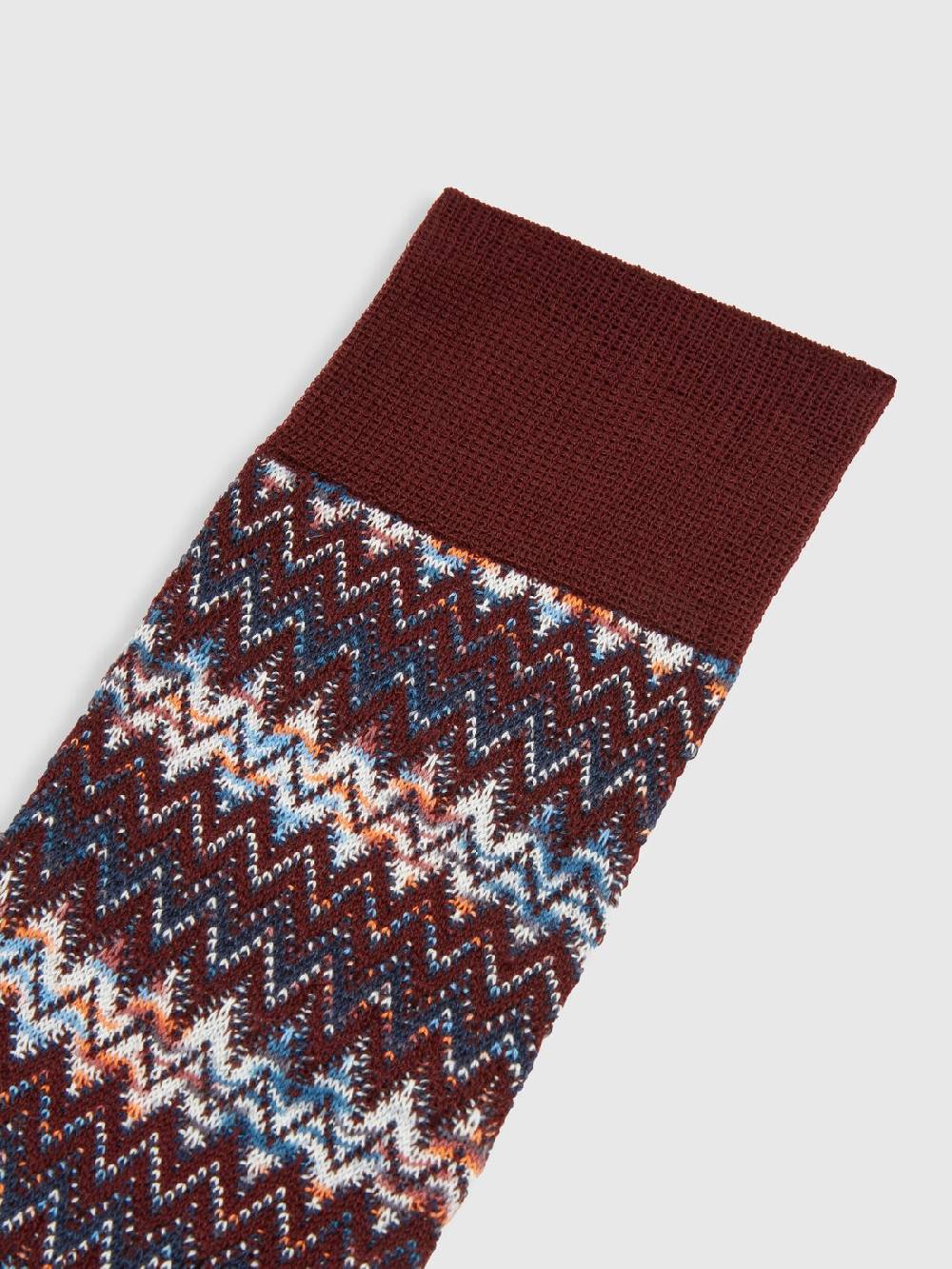 Missoni Calzini corti in misto cotone chevron Fino al 60% di sconto