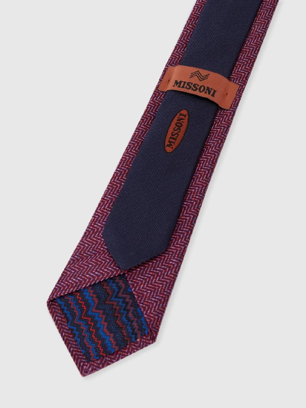 Missoni Cravatta in seta chevron Enormi sconti