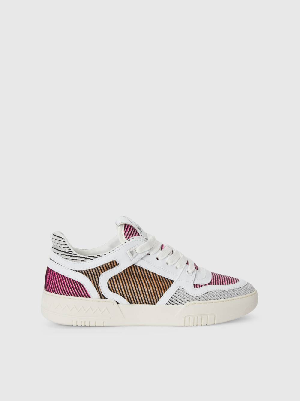 Missoni Sneakers con suola di gomma e tomaia in tessuto con inserti Officina