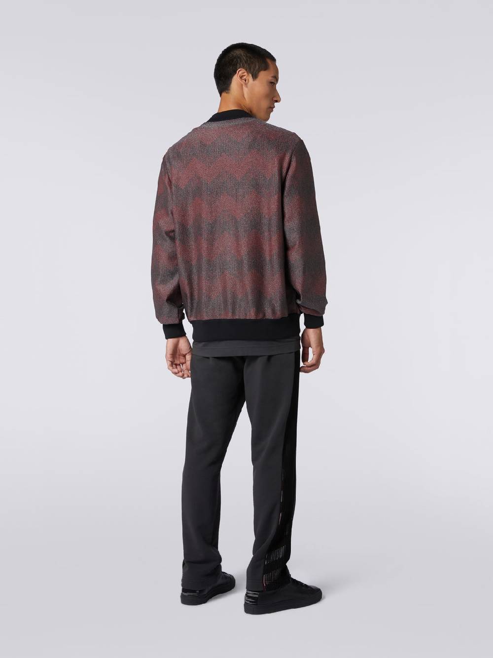Missoni Bomber in misto cotone zig zag in collaborazione con Mike Maignan Soddisfazione Garantita