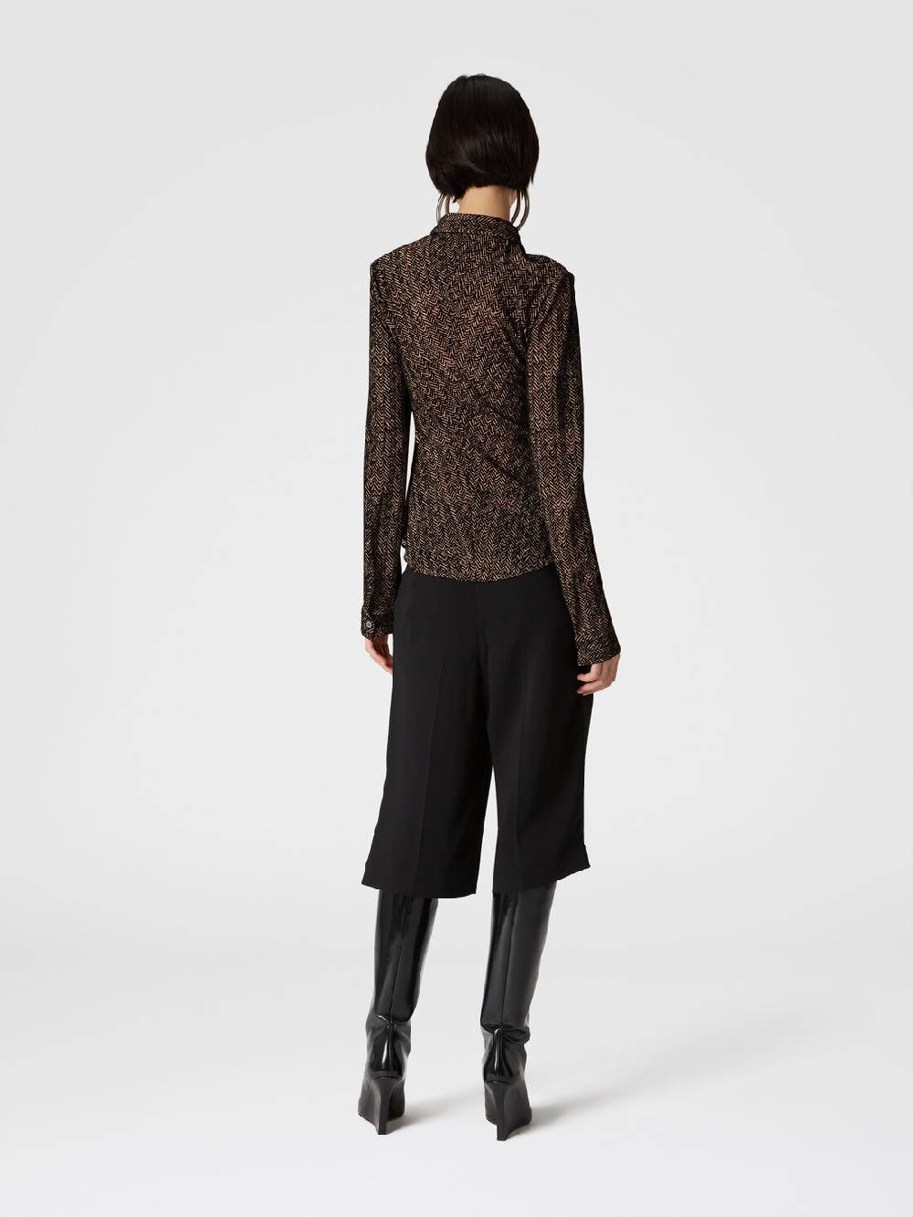 Missoni Camicia in tulle zig zag con arricciatura Convenienza