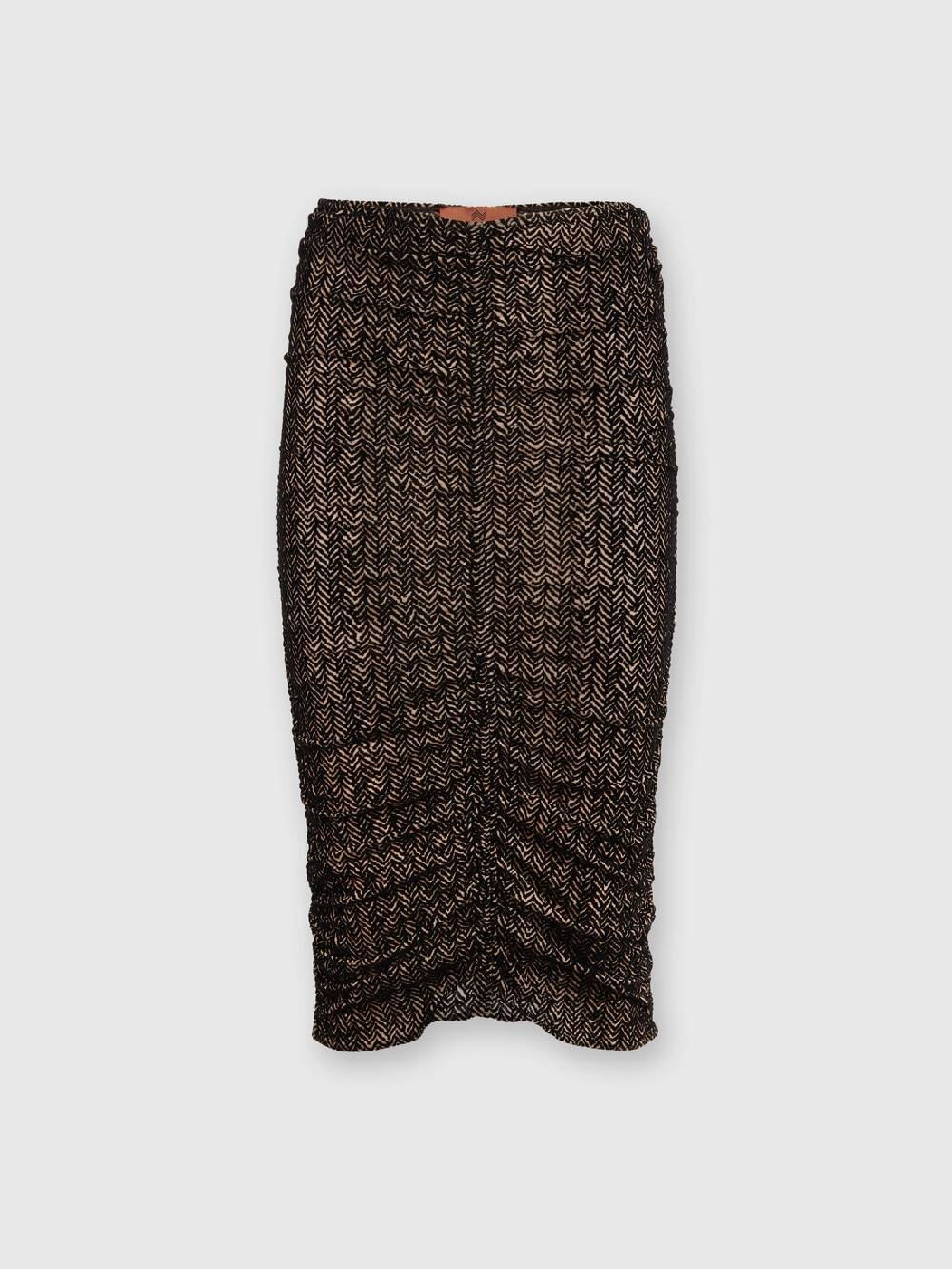 Missoni Gonna in tulle zig zag con arricciatura centrale Novità