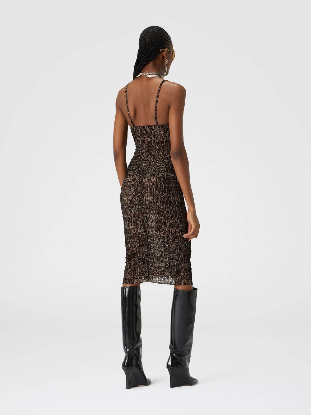 Missoni Gonna in tulle zig zag con arricciatura centrale Novità