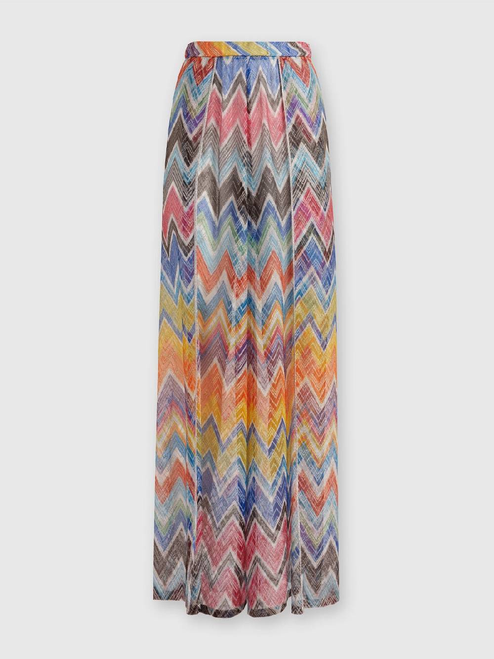 Missoni Pantapalazzo con stampa zig zag e lurex Online