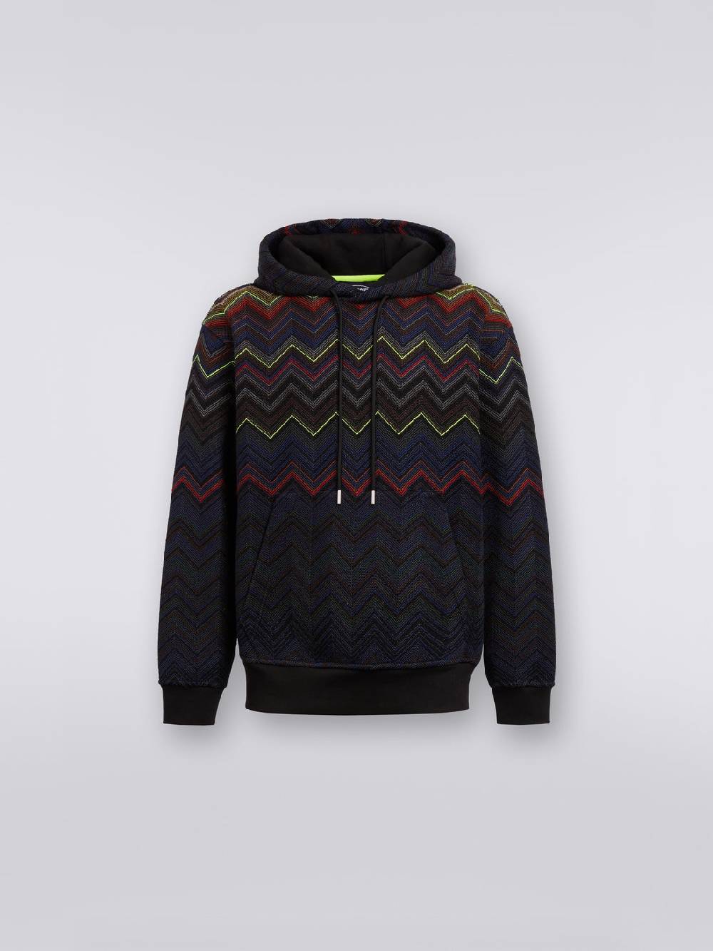 Missoni Felpa con cappuccio e tasca a marsupio in collaborazione con Mike Maignan In Vendita