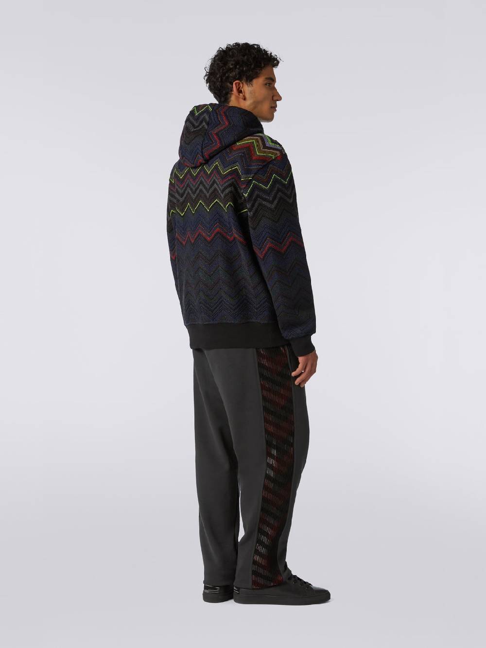 Missoni Felpa con cappuccio e tasca a marsupio in collaborazione con Mike Maignan In Vendita