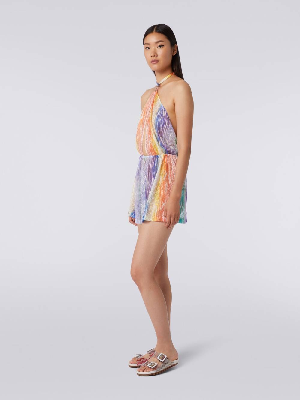 Missoni Tuta copricostume corta stampa tie-dye Vendite Flash