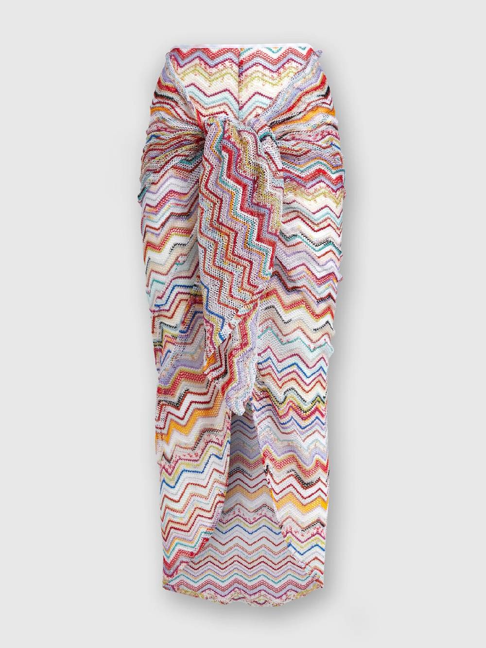 Missoni Gonna pareo in crochet con lurex Moda