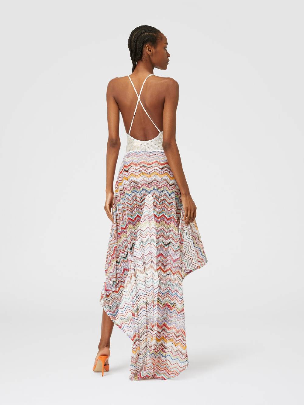 Missoni Gonna pareo in crochet con lurex Moda