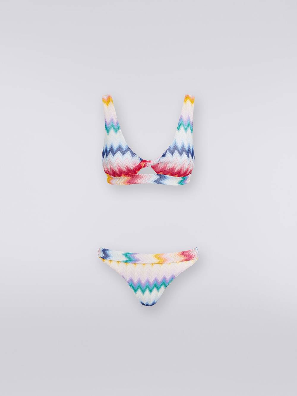Missoni Bikini in viscosa zig zag con lurex Grande vendita