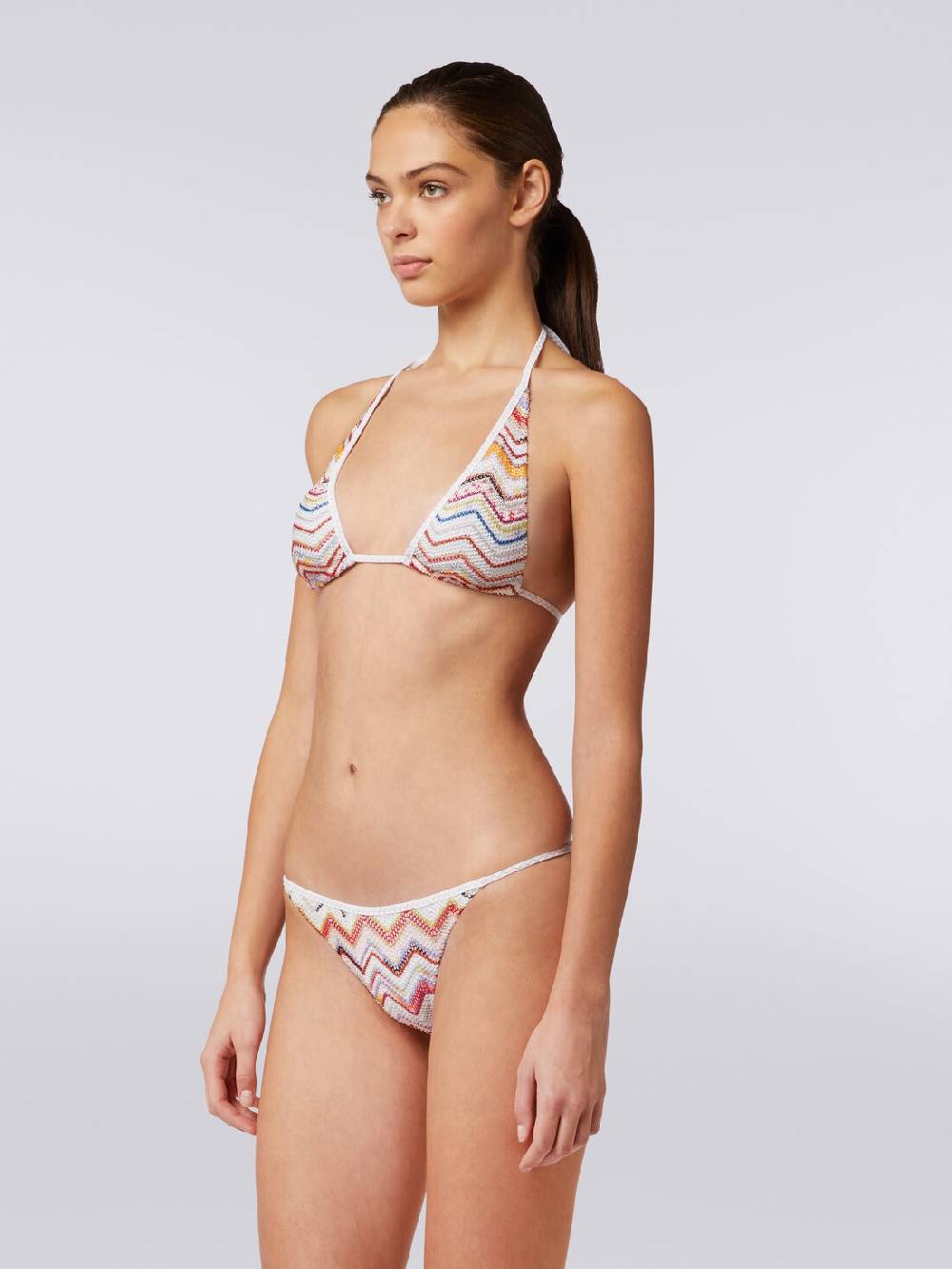 Missoni Bikini in crochet zig zag con lurex Offerta per la Festa della Mamma